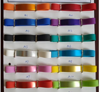 Silicone Wristband+Bridge Aluminum Sheet
