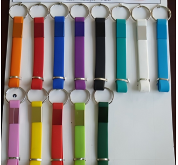 Silicone Wristband+Square Aluminum Sheet