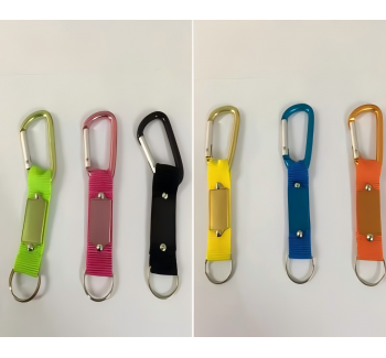 Carabiner+Strap+Groove Aluminum Trademark