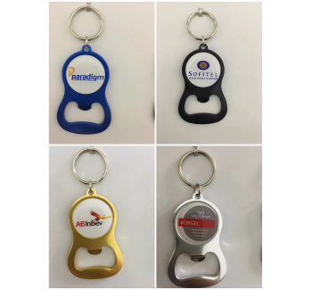 Gourd Bottle Opener+Doming Logo Offset Printing