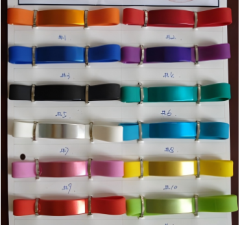Silicone Wristband+Bridge Aluminum Sheet