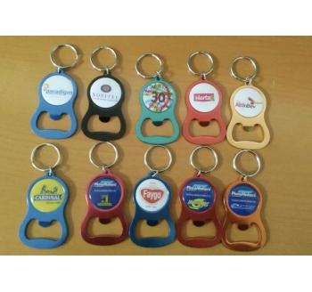 Gourd Bottle Opener+Doming Logo Offset Printing