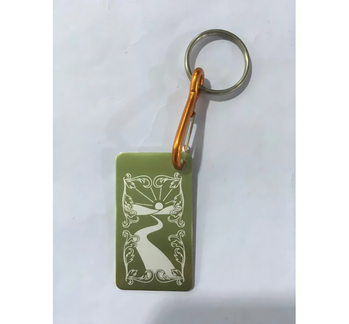 Square Aluminum Tag+AT2+Printing