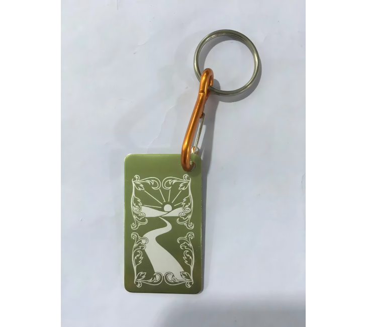 Square Aluminum Tag+AT2+Printing