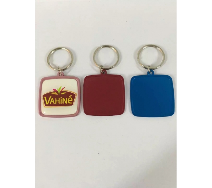 Aluminum tag +doming logo offset printing