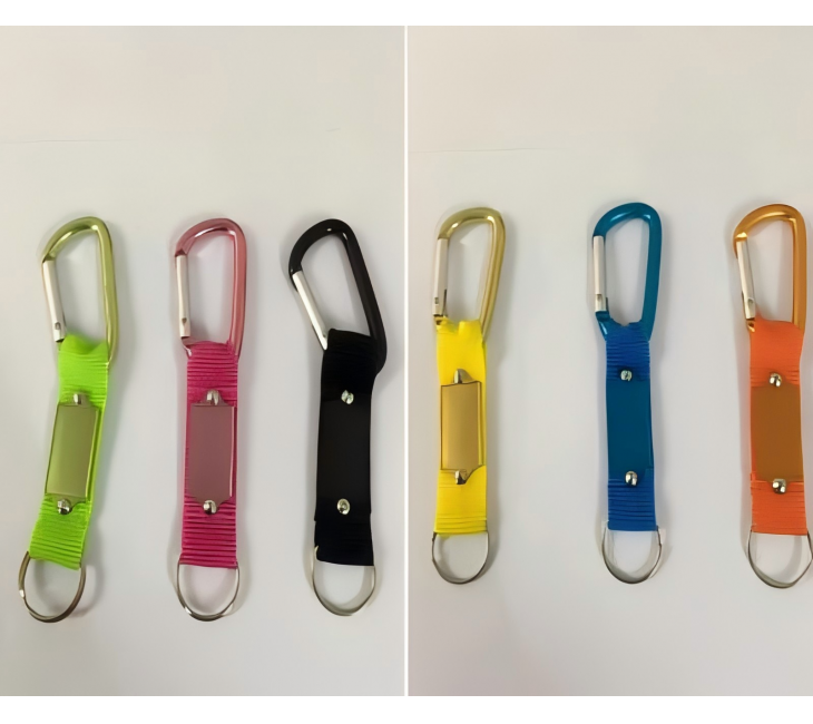 Carabiner+Strap+Groove Aluminum Trademark