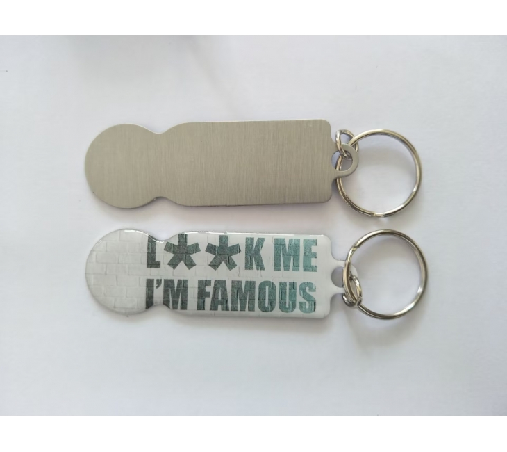 Aluminum Tag (hand cart lock)+CMYK Printing