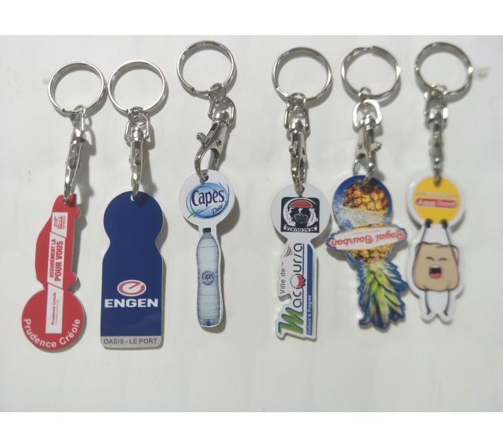 Keychain Souvenir CMYK Printing