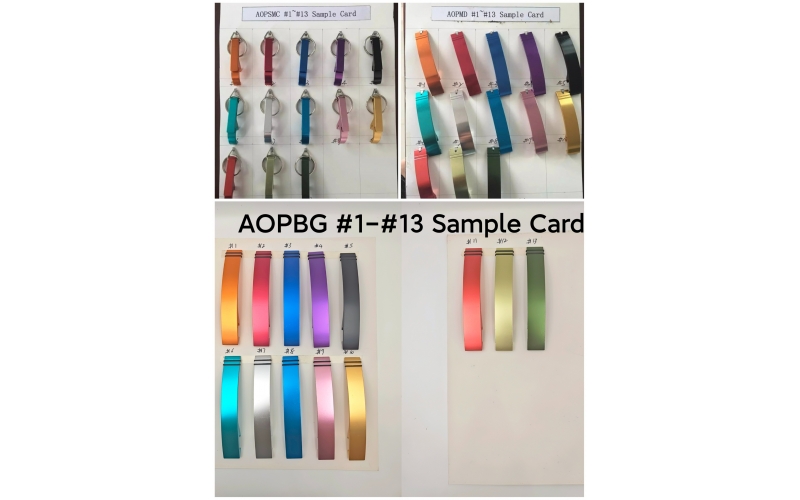 登山钩+凹槽铝商标+波丽贴纸